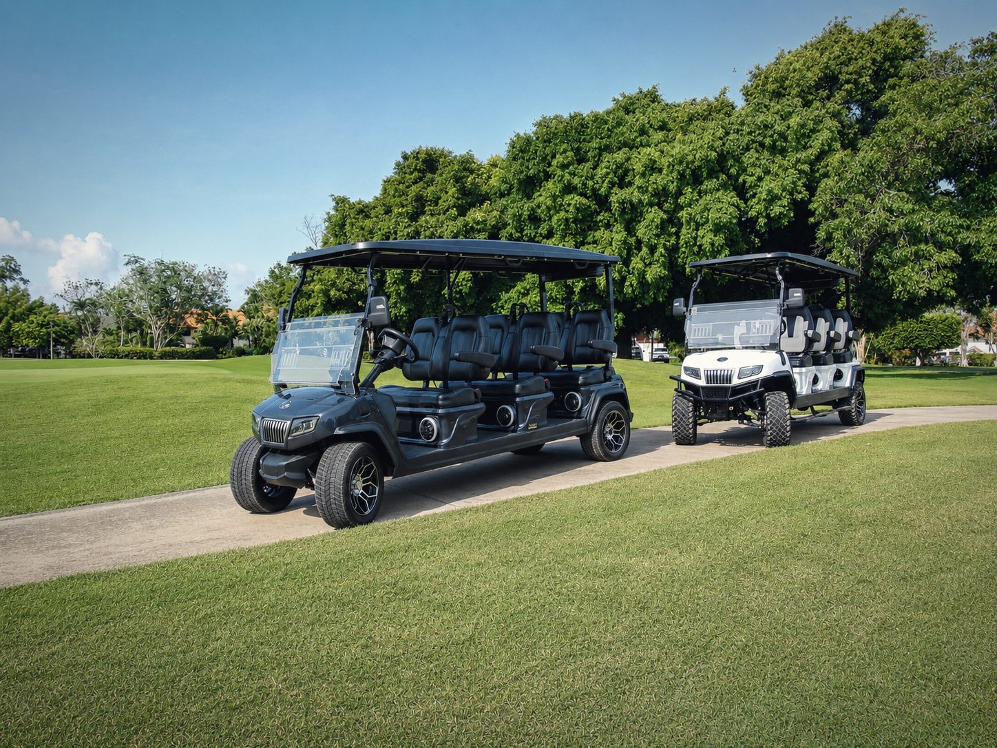 The carts, Villa Aurelia, Casa de Campo