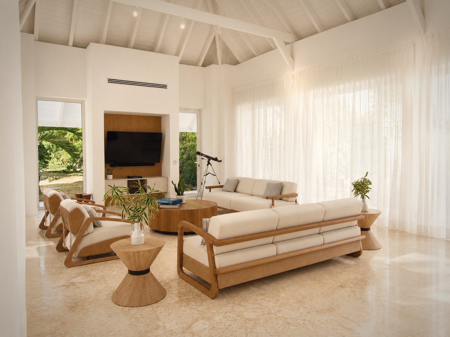 The main living room, Villa Aurelia, Casa de Campo