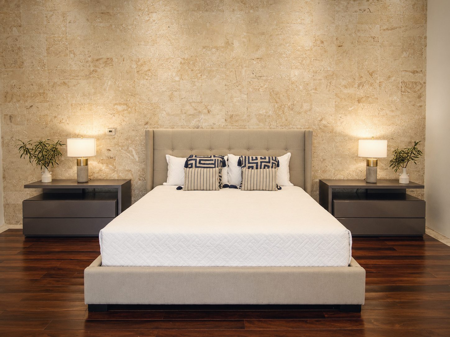 The principal bedroom, from the door, Villa Aurelia, Casa de Campo