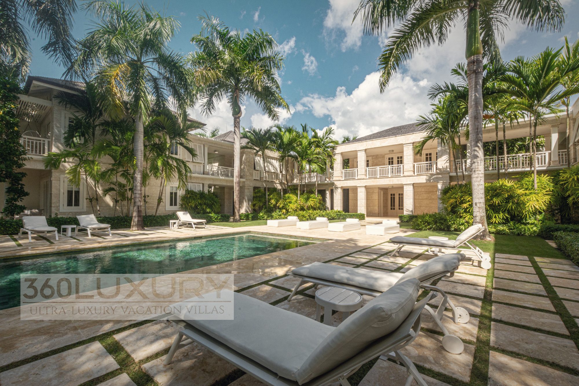 Afternoon, on the shaded side, Villa Bellarive, Casa de Campo
