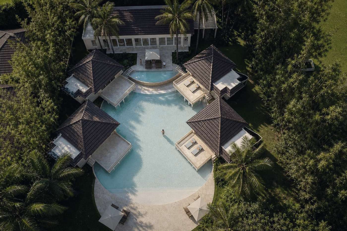 The house from above