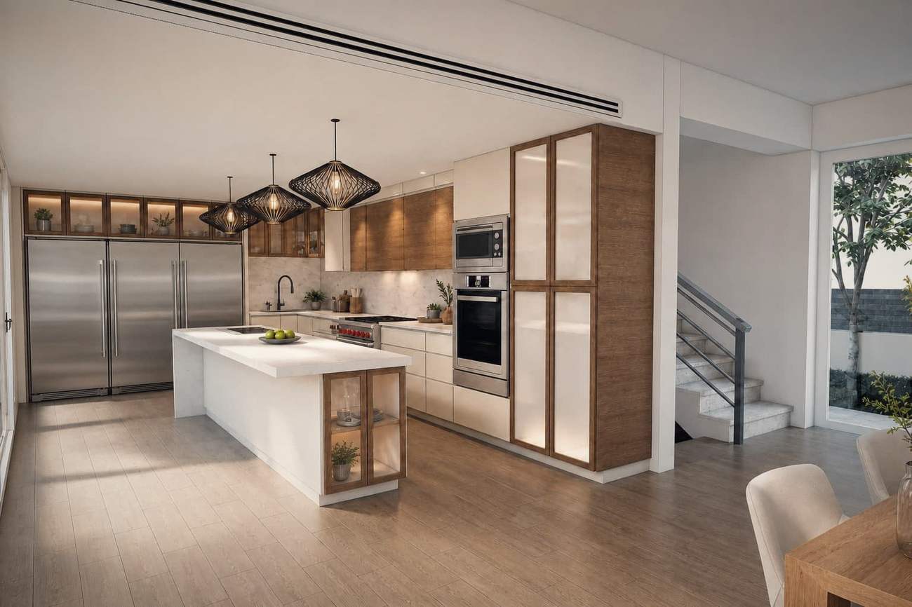 The kitchen